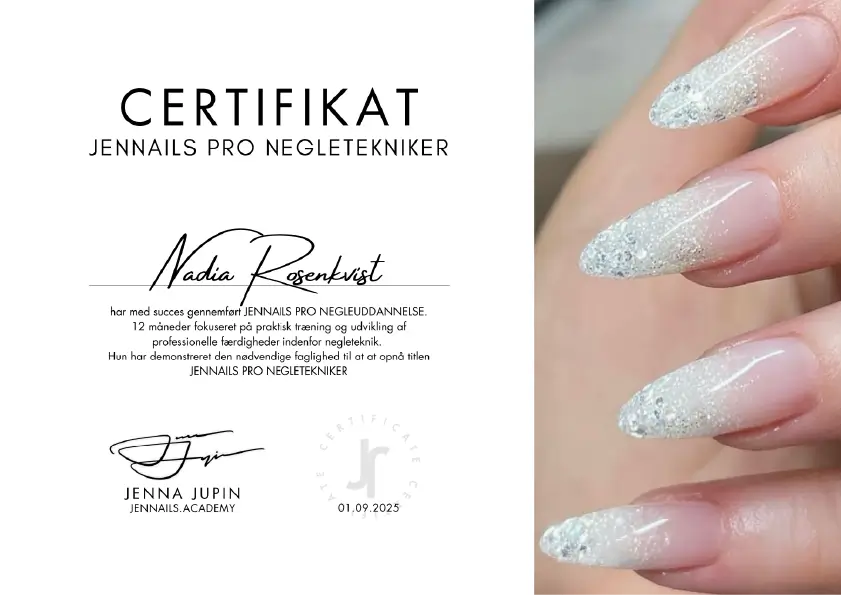 Negleteknikkercertifikat